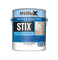 CLT PAINT CURES Stix Waterborne Bonding Primer is a premium-quality, acrylic-urethane primer-sealer with unparalleled adhesion to the most challenging surfaces, including glossy tile, PVC, vinyl, plastic, glass, glazed block, glossy paint, pre-coated siding, fiberglass, and galvanized metals.

Bonds to "hard-to-coat" surfaces
Cures in temperatures as low as 35° F (1.57° C)
Creates an extremely hard film
Excellent enamel holdout
Can be top coated with almost any productboom